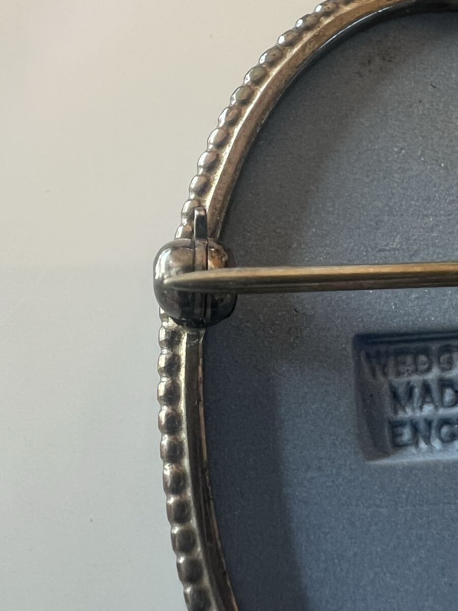 ☆ WEDGWOOD MADE IN ENGLAND刻印 ウェッジウッドペンダントブローチ_画像7