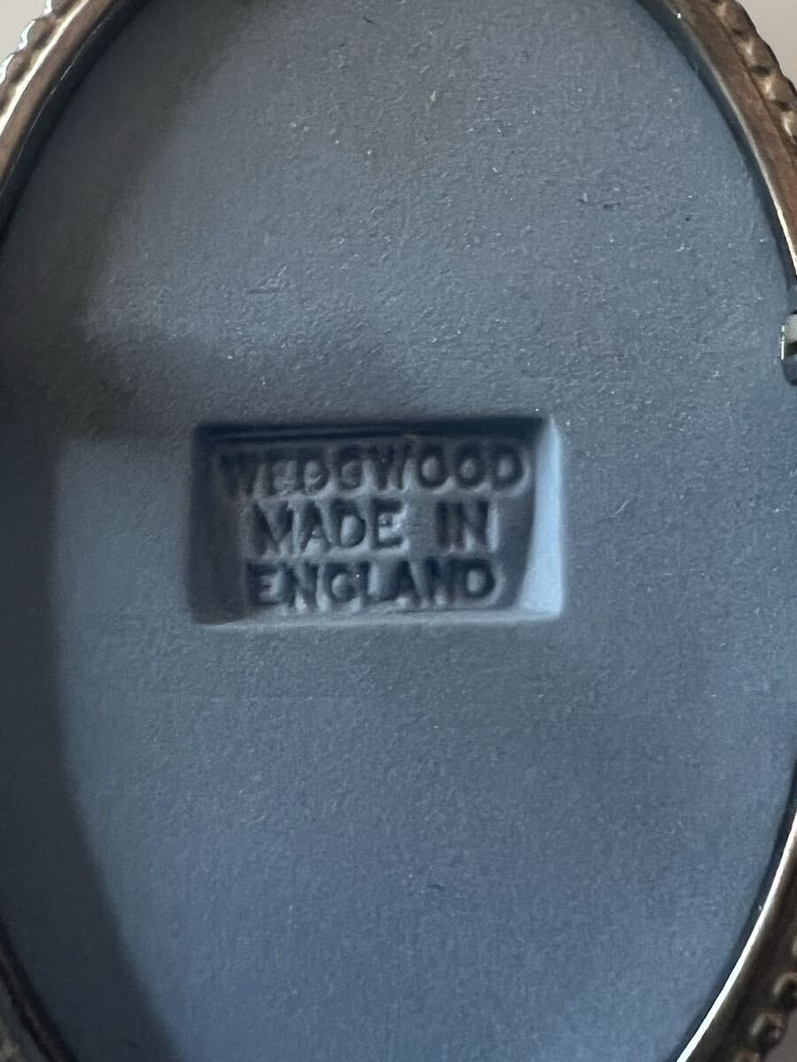 ☆ WEDGWOOD MADE IN ENGLAND刻印 ウェッジウッドペンダントブローチ_画像8