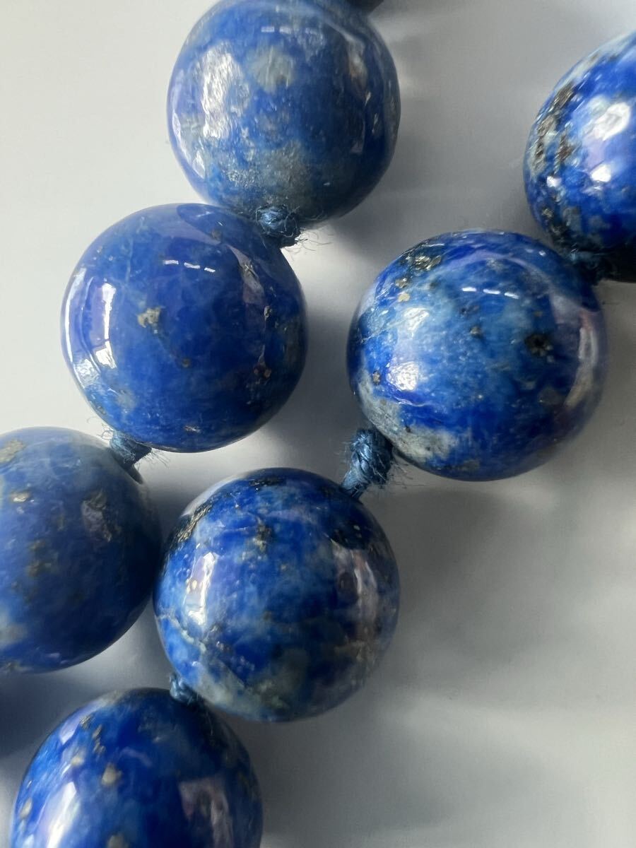 ☆ ラピスラズリネックレス_画像4