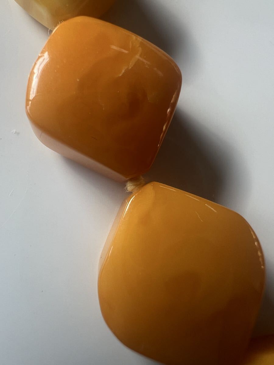 ☆ 琥珀ネックレス_画像3