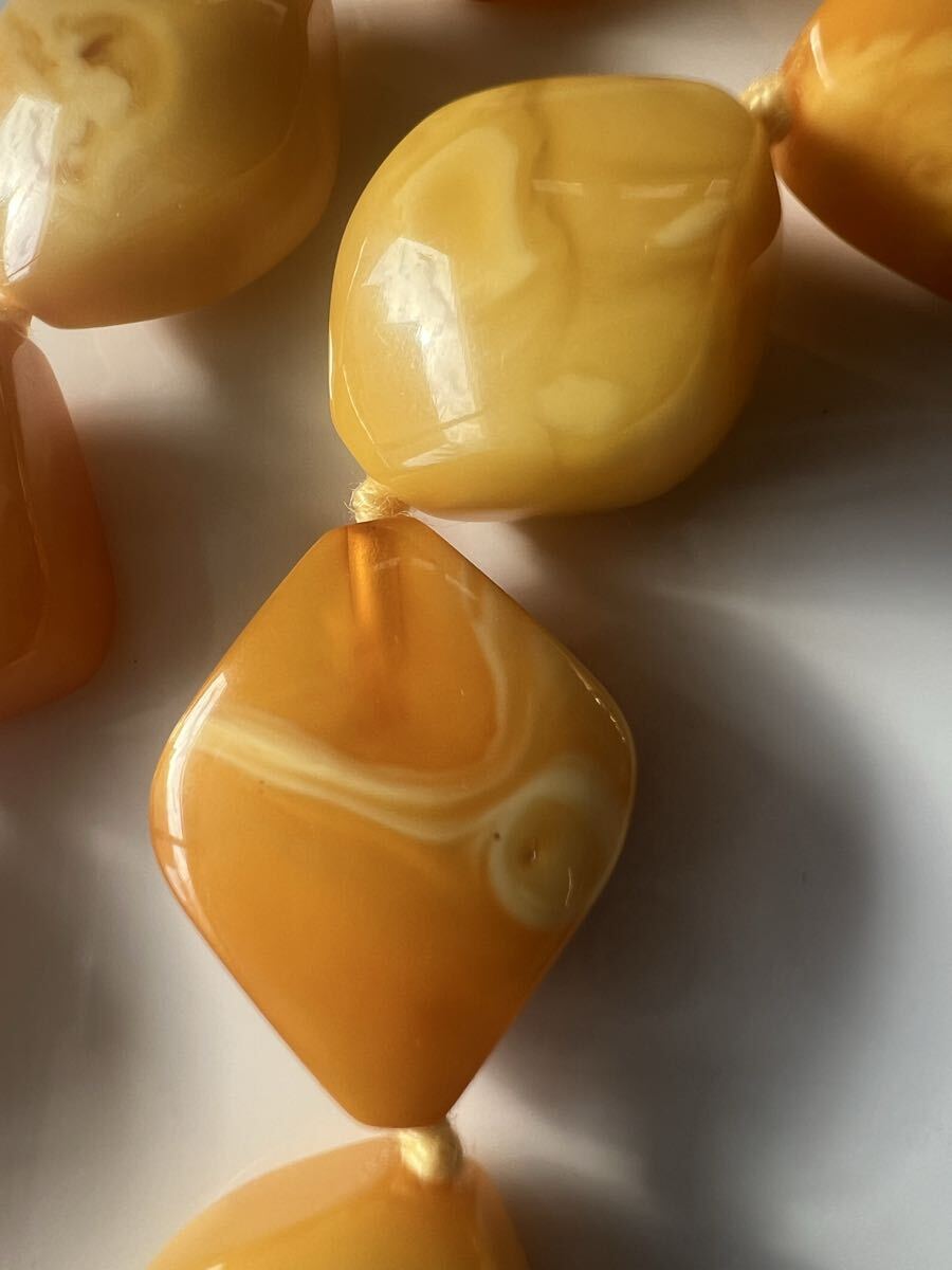 ☆ 琥珀ネックレス_画像4