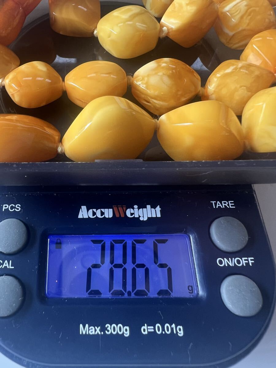 ☆ 琥珀ネックレス_画像9