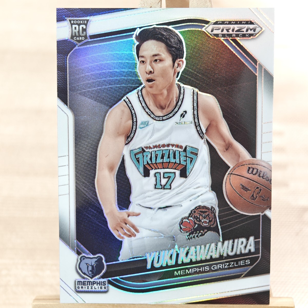 175 листов ограничение река .. блестящий 2024-25 Panini Prizm Black Yuki Kawamura RC 019/175 men fis* Grizzly z