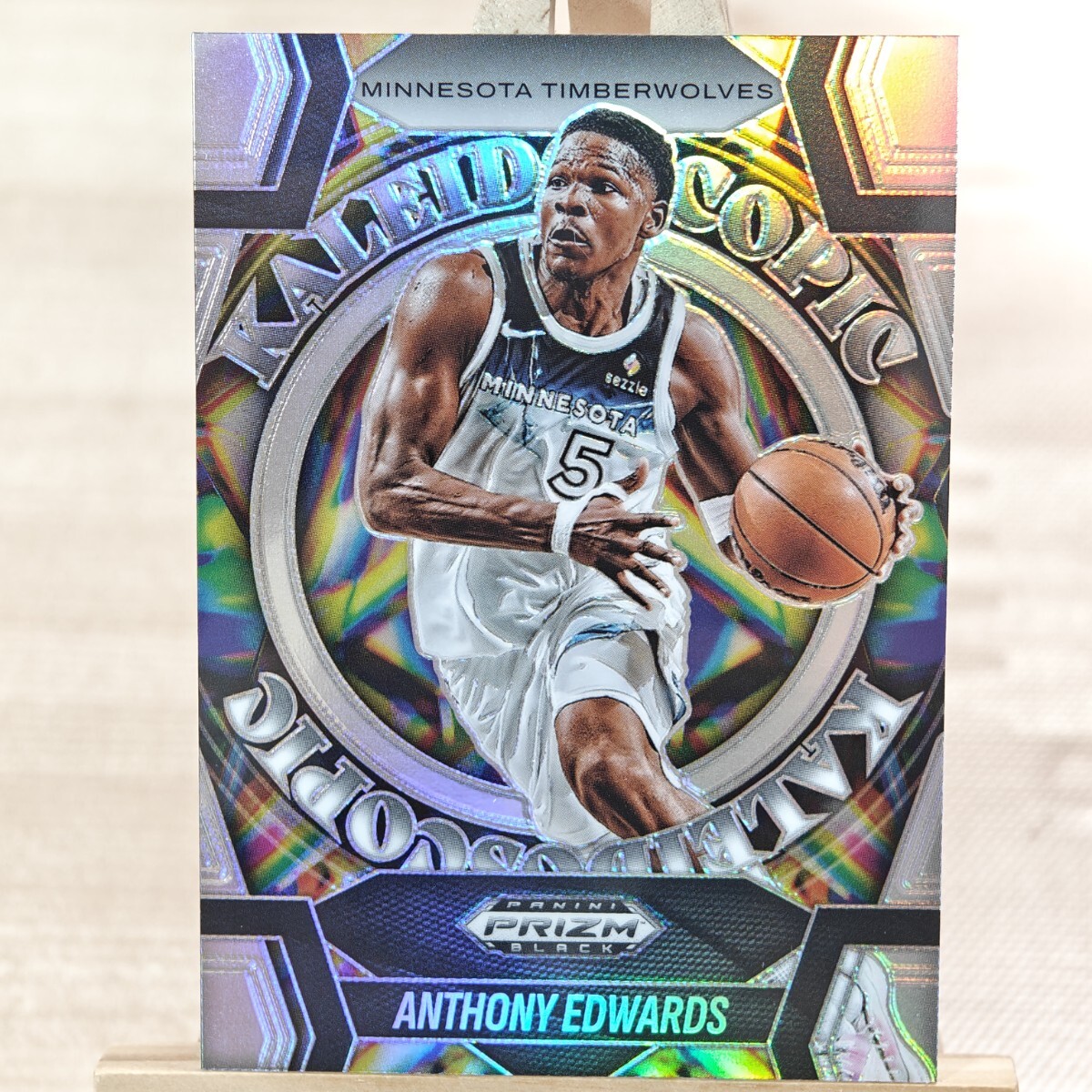  Anthony * Edwards 2024-25 Panini Prizm Kaleidoscopic Silver Prizm Anthony Edwardsminesota*tin балка urubz