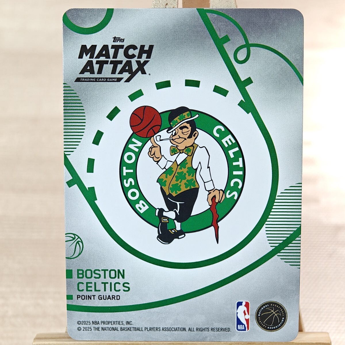 ペイトン・プリチャード 2025-26 Topps Match Attax Breakthrouch Baller Payton Pritchard ボストン・セルティックス_画像2