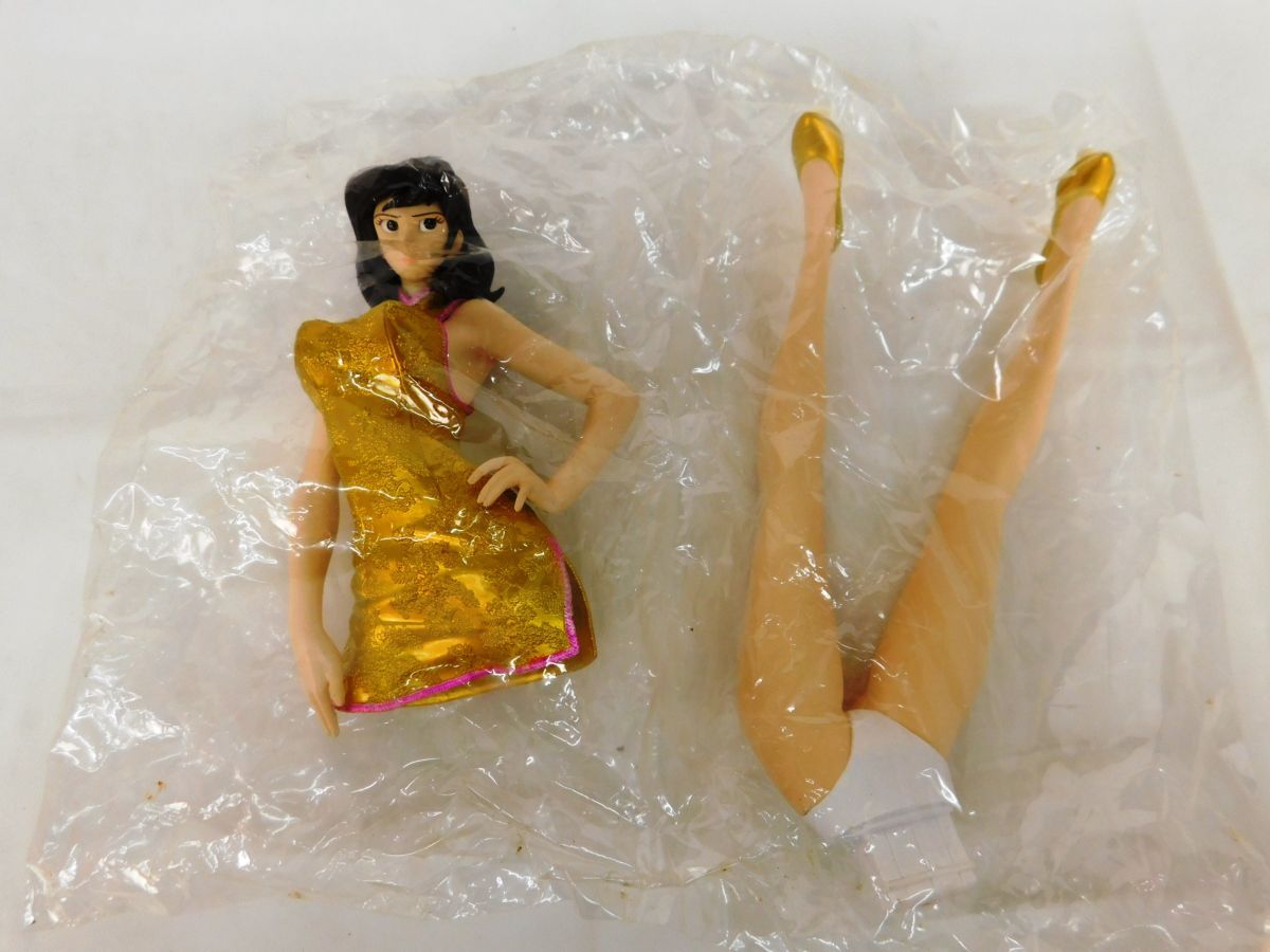 M921★ルパン三世 DX組立式ドレスアップ峰不二子 フィギュア 3点 ゴールド系 シルバー系 レッド系 未使用品 まとめて★送料690円〜の画像8