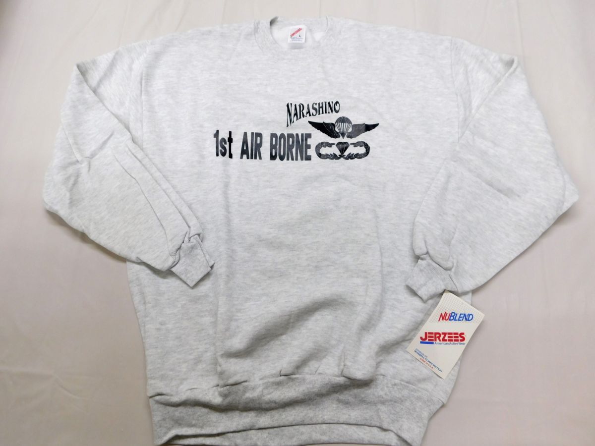 T210* Russell Athletic Jerseys JERZEES тренировочный Ground Self-Defense Force no. 1 пустой .. Logo футболка [L размер ] не использовался товар * стоимость доставки 780 иен ~