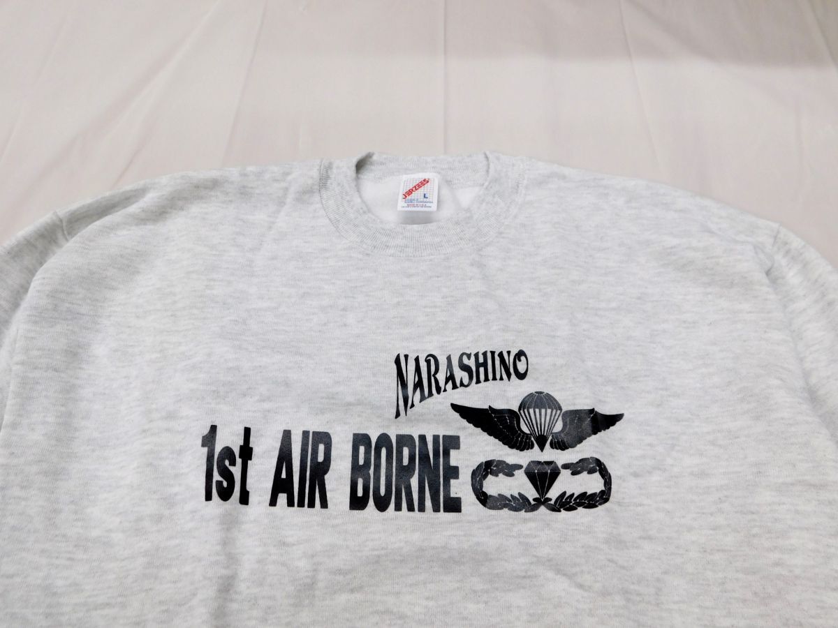 T210* Russell Athletic Jerseys JERZEES тренировочный Ground Self-Defense Force no. 1 пустой .. Logo футболка [L размер ] не использовался товар * стоимость доставки 780 иен ~