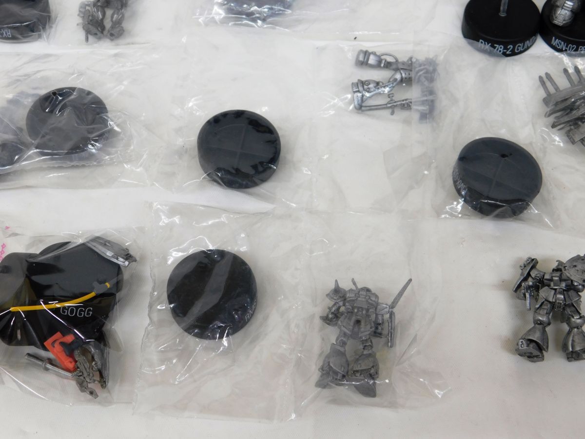 K304★ガンダム ミニフィギュアセレクション まとめ売り 機動戦士ガンダム GUNDAM ザクⅡ レアカラーなど パーツ欠品あり★送料690円〜_画像6