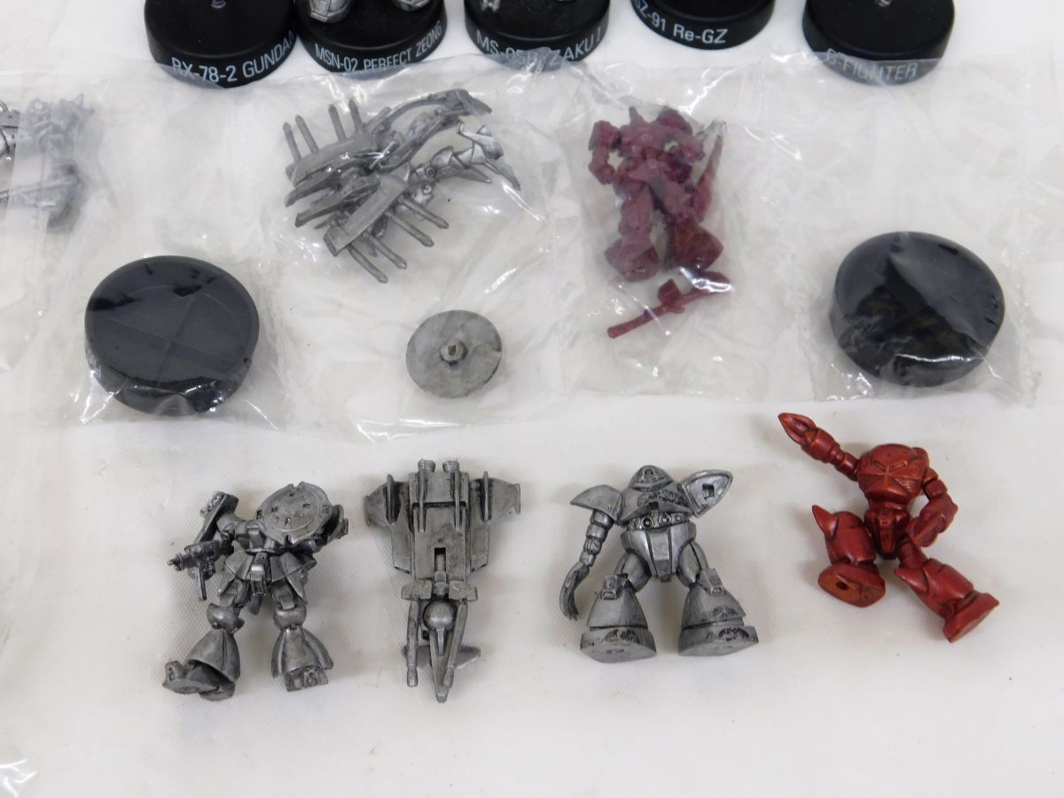 K304★ガンダム ミニフィギュアセレクション まとめ売り 機動戦士ガンダム GUNDAM ザクⅡ レアカラーなど パーツ欠品あり★送料690円〜_画像7