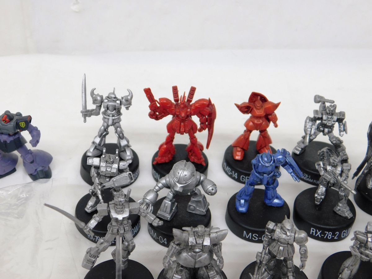 K304★ガンダム ミニフィギュアセレクション まとめ売り 機動戦士ガンダム GUNDAM ザクⅡ レアカラーなど パーツ欠品あり★送料690円〜_画像8