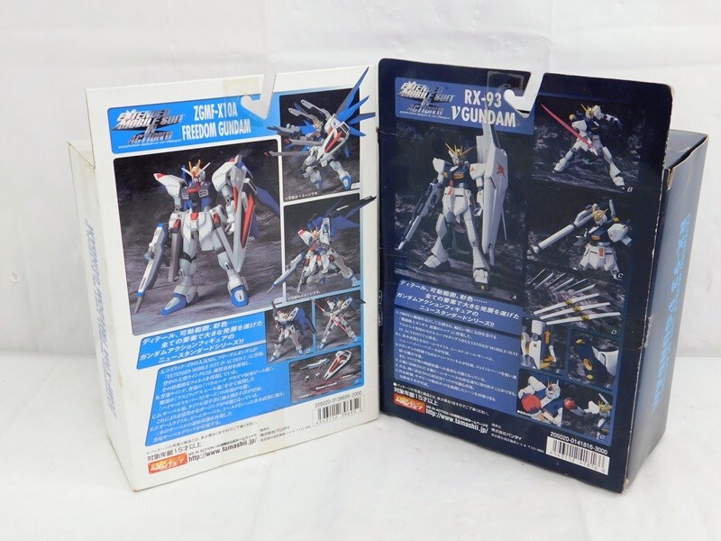 M338★ガンダム フィギュア 2点 EXTENDED MS In Action!! RX-93 νGUNDAM RX-93 νガンダム 未使用品 ★送料780円〜_画像2