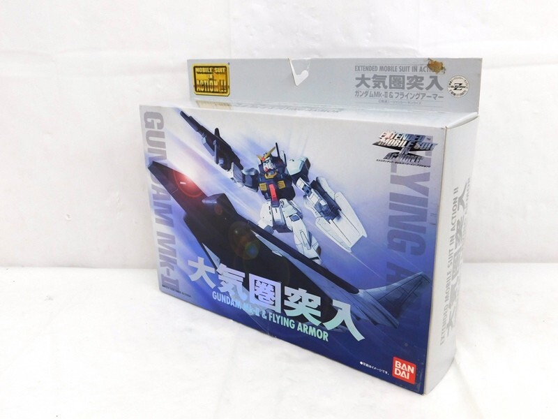 M333★EXTENDED MOBILE SUIT IN ACTION!! 大気圏突入 ～ガンダムMk-II＆フライングアーマー BANDAI 未使用品★送料780円〜_画像2