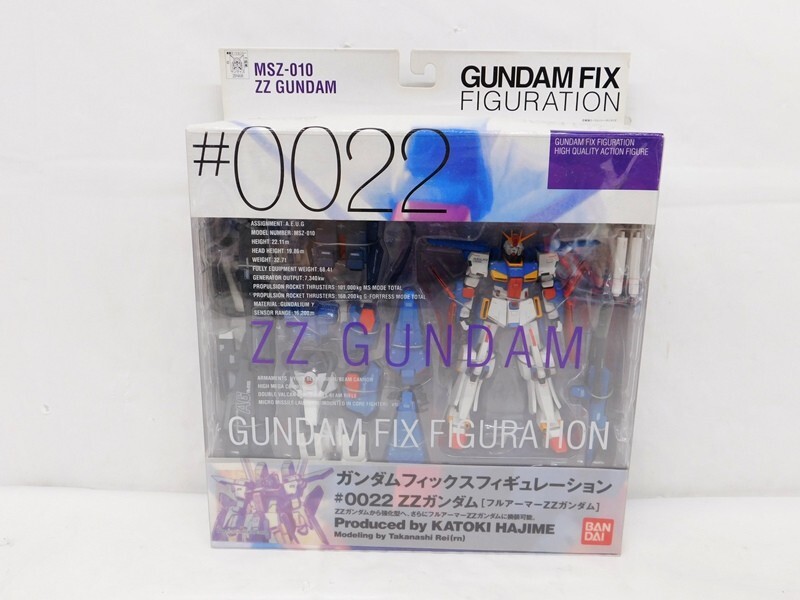 M331★GUNDAM FIX FIGURATION #0022 ZZガンダム フルアーマーZZガンダム フィギュア 未使用品★送料780円〜_画像1