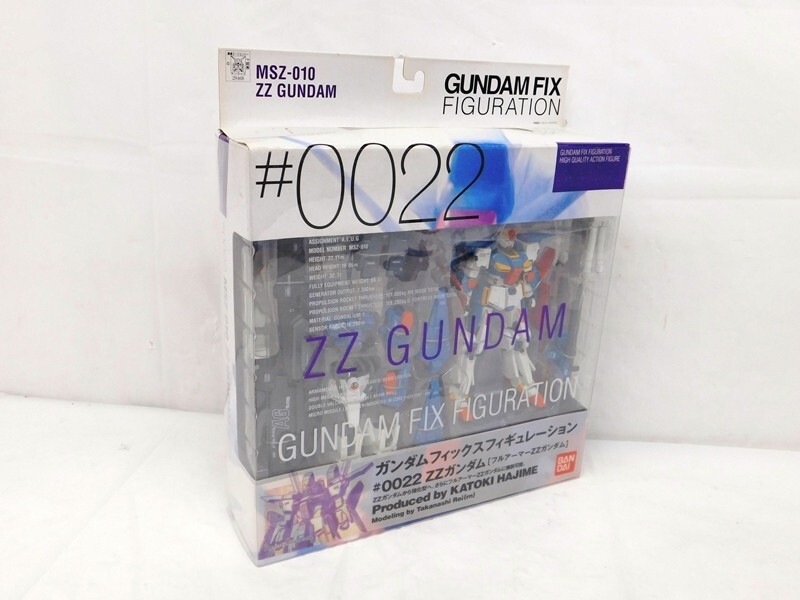 M331★GUNDAM FIX FIGURATION #0022 ZZガンダム フルアーマーZZガンダム フィギュア 未使用品★送料780円〜_画像3