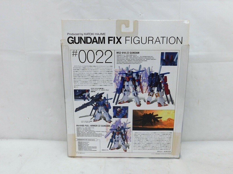 M331★GUNDAM FIX FIGURATION #0022 ZZガンダム フルアーマーZZガンダム フィギュア 未使用品★送料780円〜_画像5