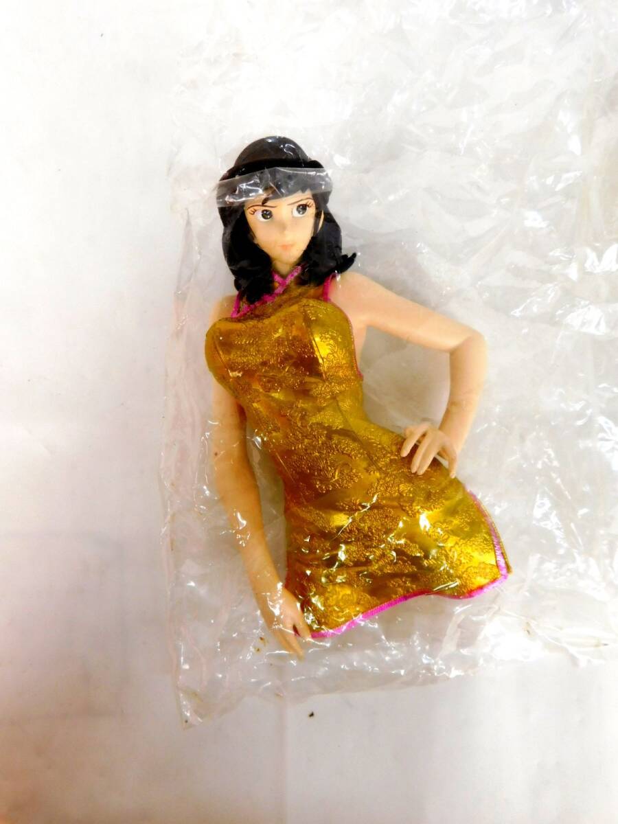 M921★ルパン三世 DX組立式ドレスアップ峰不二子 フィギュア 3点 ゴールド系 シルバー系 レッド系 未使用品 まとめて★送料690円〜の画像6