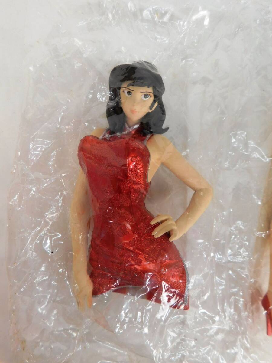 M921★ルパン三世 DX組立式ドレスアップ峰不二子 フィギュア 3点 ゴールド系 シルバー系 レッド系 未使用品 まとめて★送料690円〜の画像9