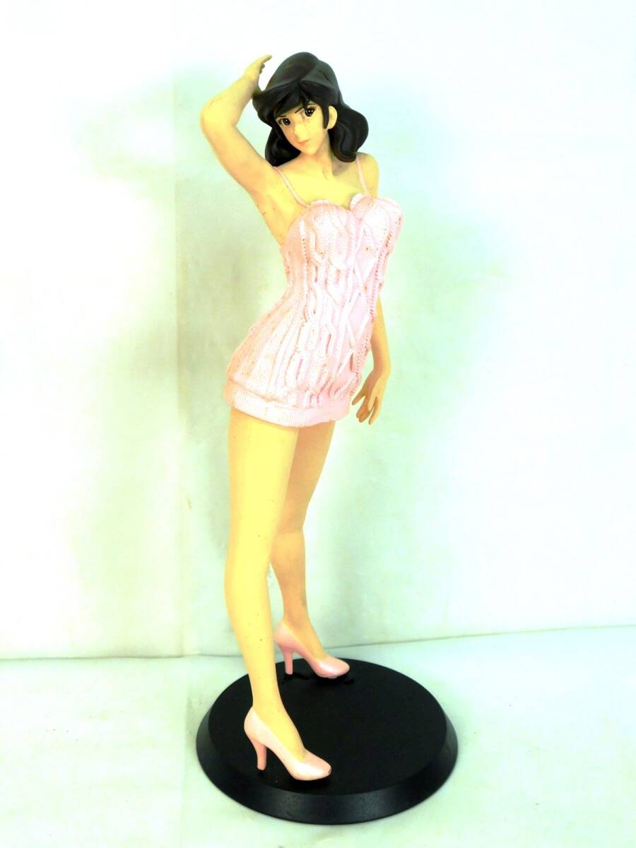 T908★ルパン三世DX 組立式ドレスアップ峰不二子フィギュア 4体 メタリックカラードレス ニットワンピースなど 全長約27cm/送料780円〜_画像3