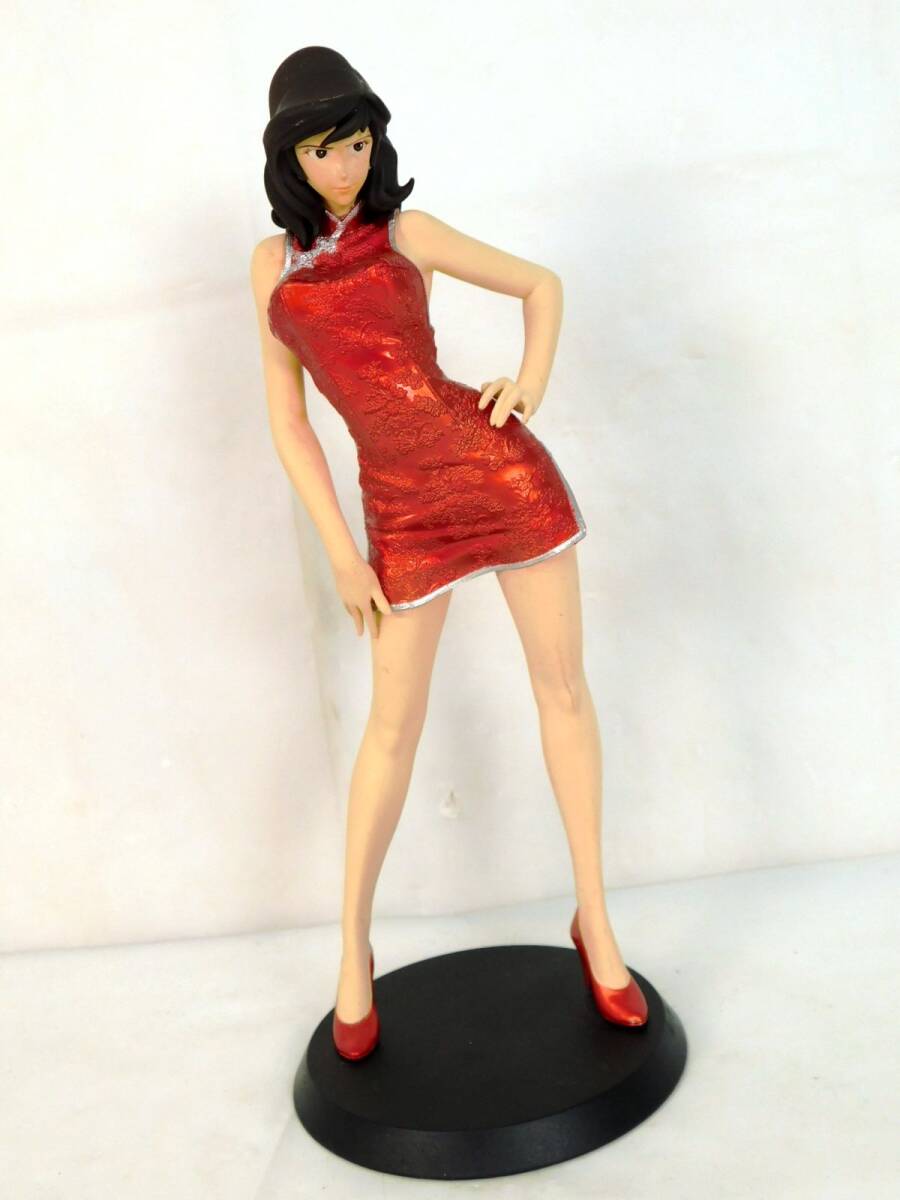 T908★ルパン三世DX 組立式ドレスアップ峰不二子フィギュア 4体 メタリックカラードレス ニットワンピースなど 全長約27cm/送料780円〜_画像7