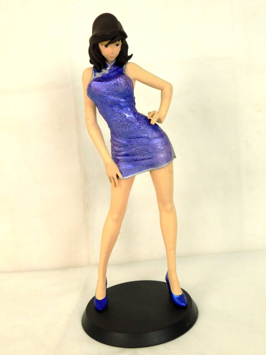 T908★ルパン三世DX 組立式ドレスアップ峰不二子フィギュア 4体 メタリックカラードレス ニットワンピースなど 全長約27cm/送料780円〜_画像9