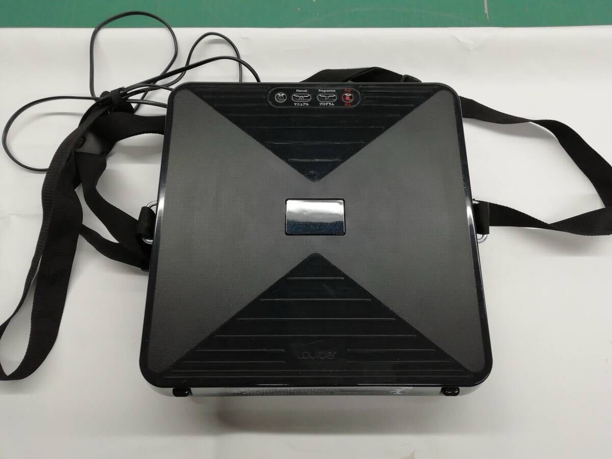 □□　振動系フィットネス機器　シェイプアップボード　ルルド　AX-HXL300　約8.5㎏　約420×125×400㎜　定格時間10分　52-147_画像1