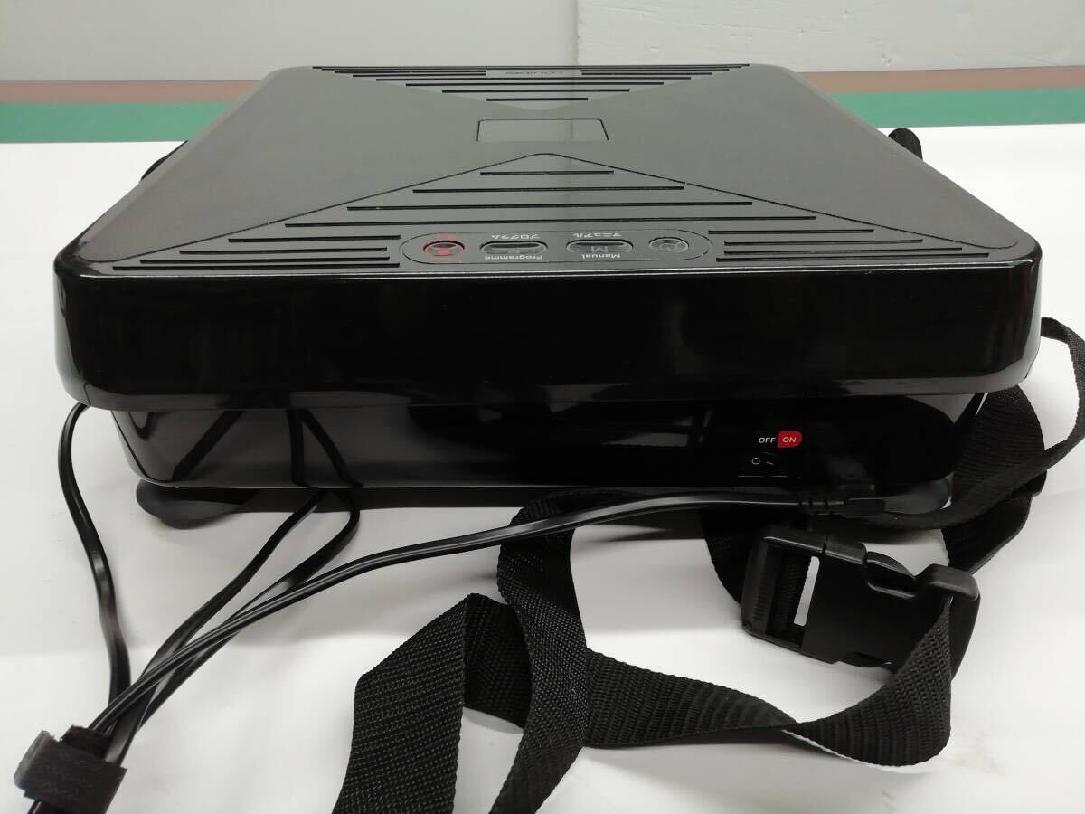 □□　振動系フィットネス機器　シェイプアップボード　ルルド　AX-HXL300　約8.5㎏　約420×125×400㎜　定格時間10分　52-147_画像6