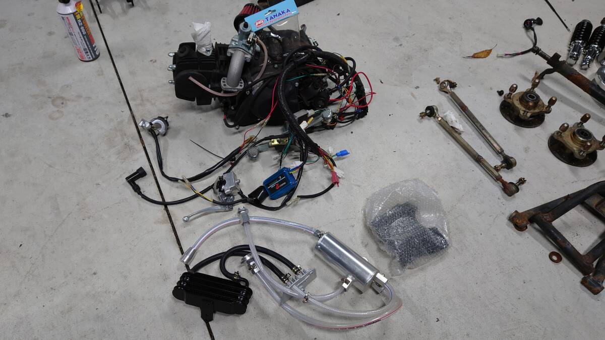 124cc китайский двигатель рисовое поле средний association Monkey Gorilla и т.п. опция детали несколько есть 