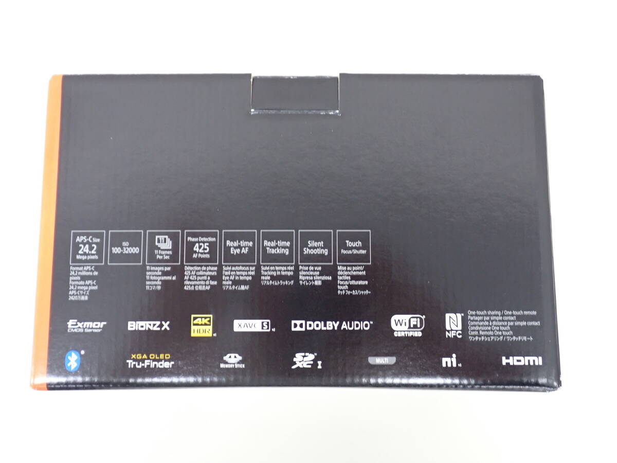 8236*SONY α6400 ILCE-6400Y двойной zoom линзы комплект SELP1650 16-50mm SEL55210 55-210mm беззеркальный однообъективный камера б/у хороший 