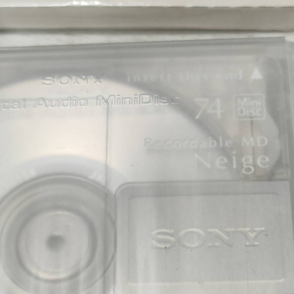 MD Mini диск minidisc б/у содержание не проверка SONY NEIGE 74 Sony [26108]