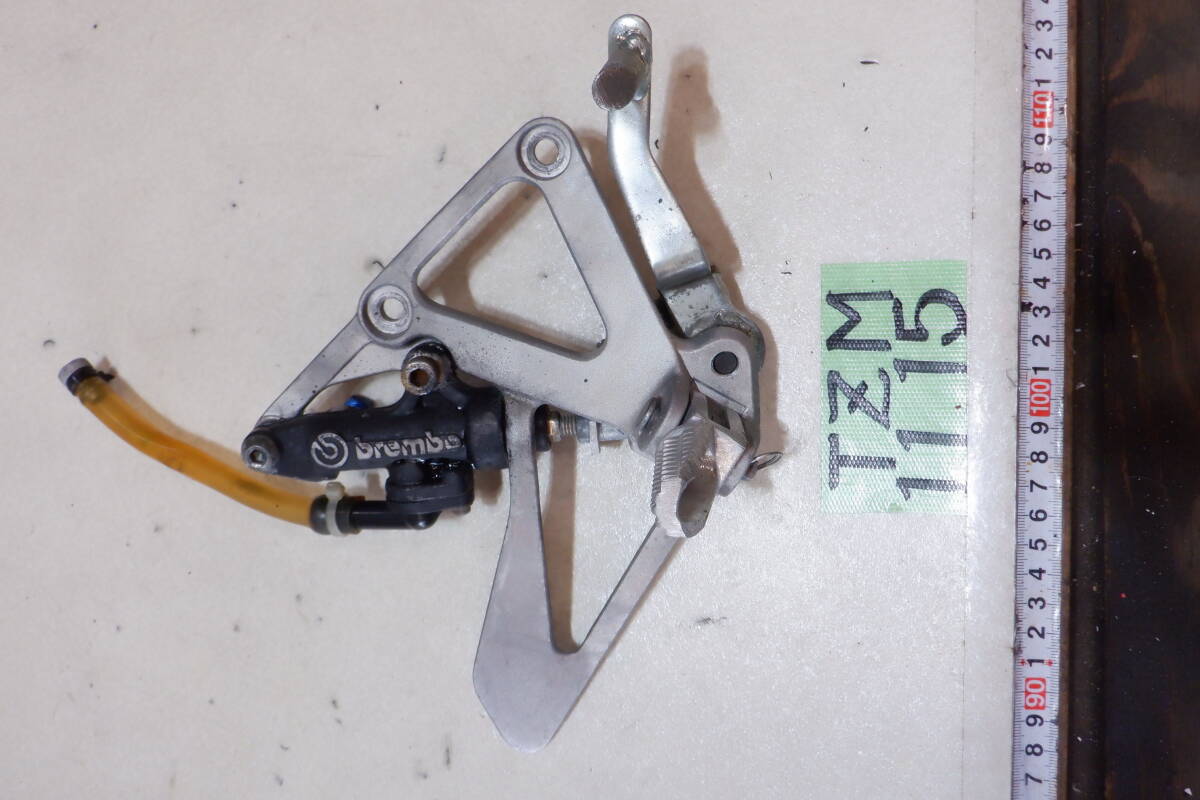 1115　TZM　TZM50　ステップ　左右　セット　梱包100サイズ_画像9