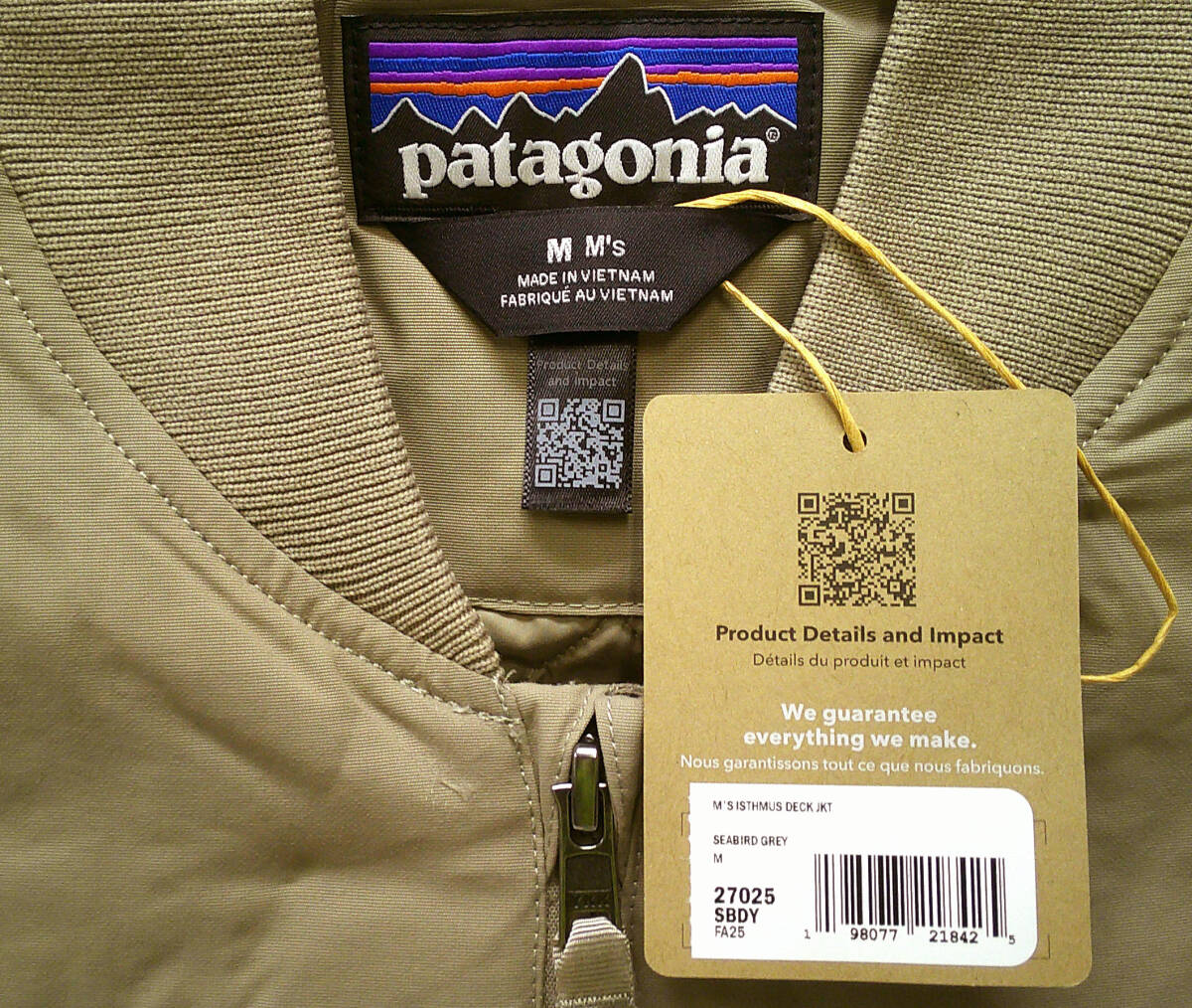 パタゴニア メンズ・イスマス・デック・ジャケット SBDY(M)_画像4
