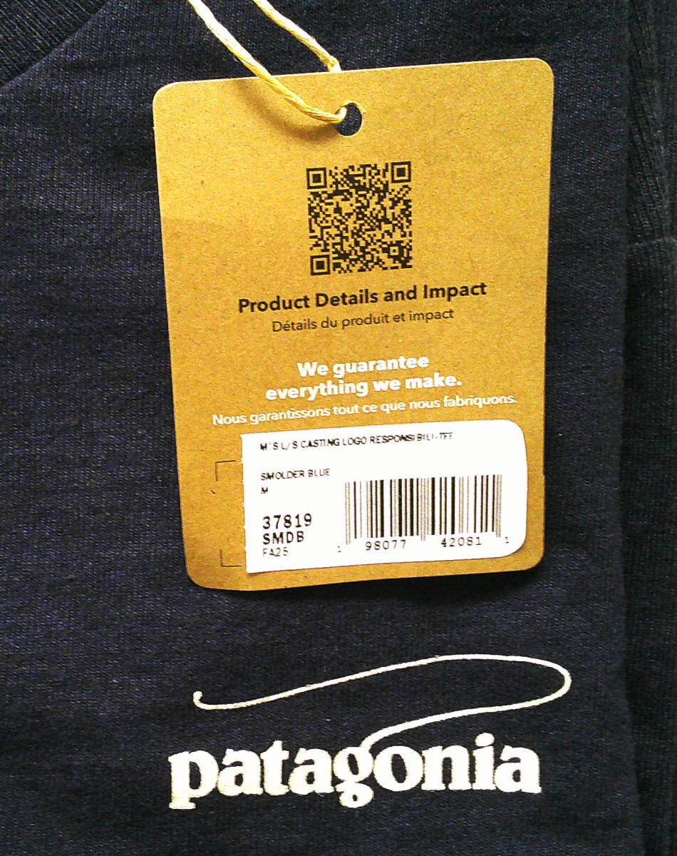 パタゴニア メンズ・ロングスリーブ・キャスティング・ロゴ・レスポンシビリティー ＳＭＤＢ （Ｍ）_画像5