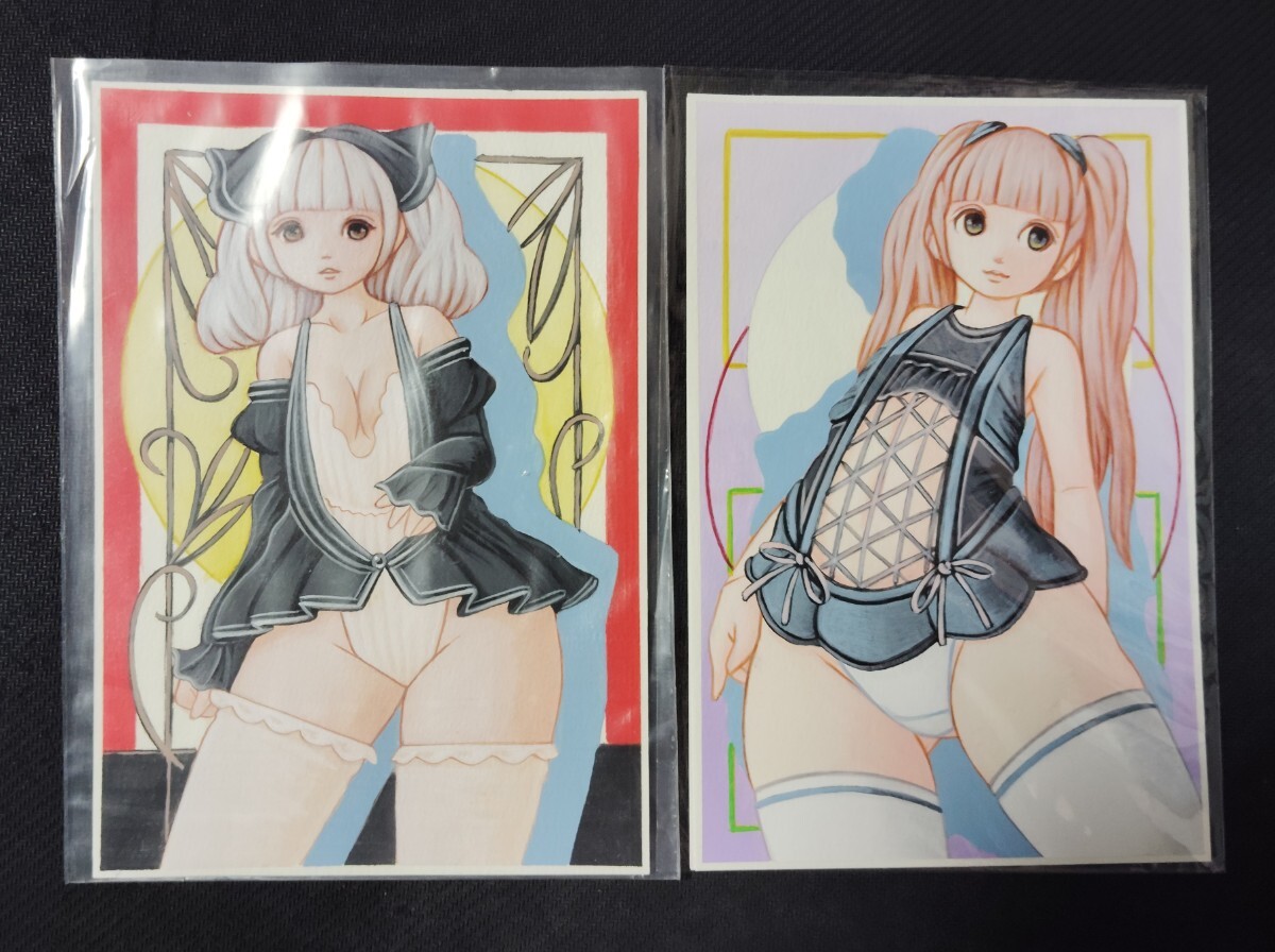  baby doll и т.п. * оригинал *B6 размер 14 листов * ручные иллюстрации 