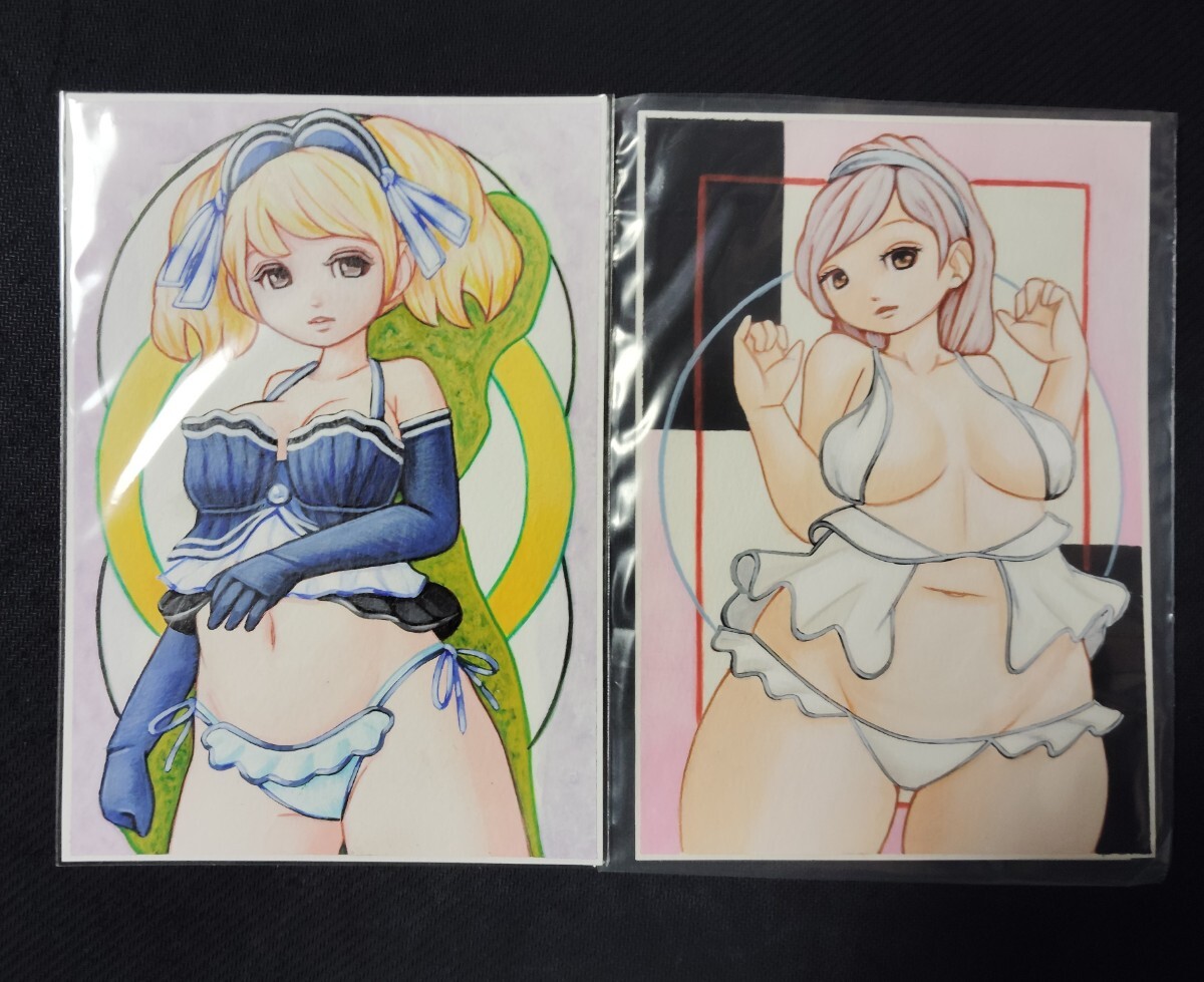  baby doll и т.п. * оригинал *B6 размер 14 листов * ручные иллюстрации 