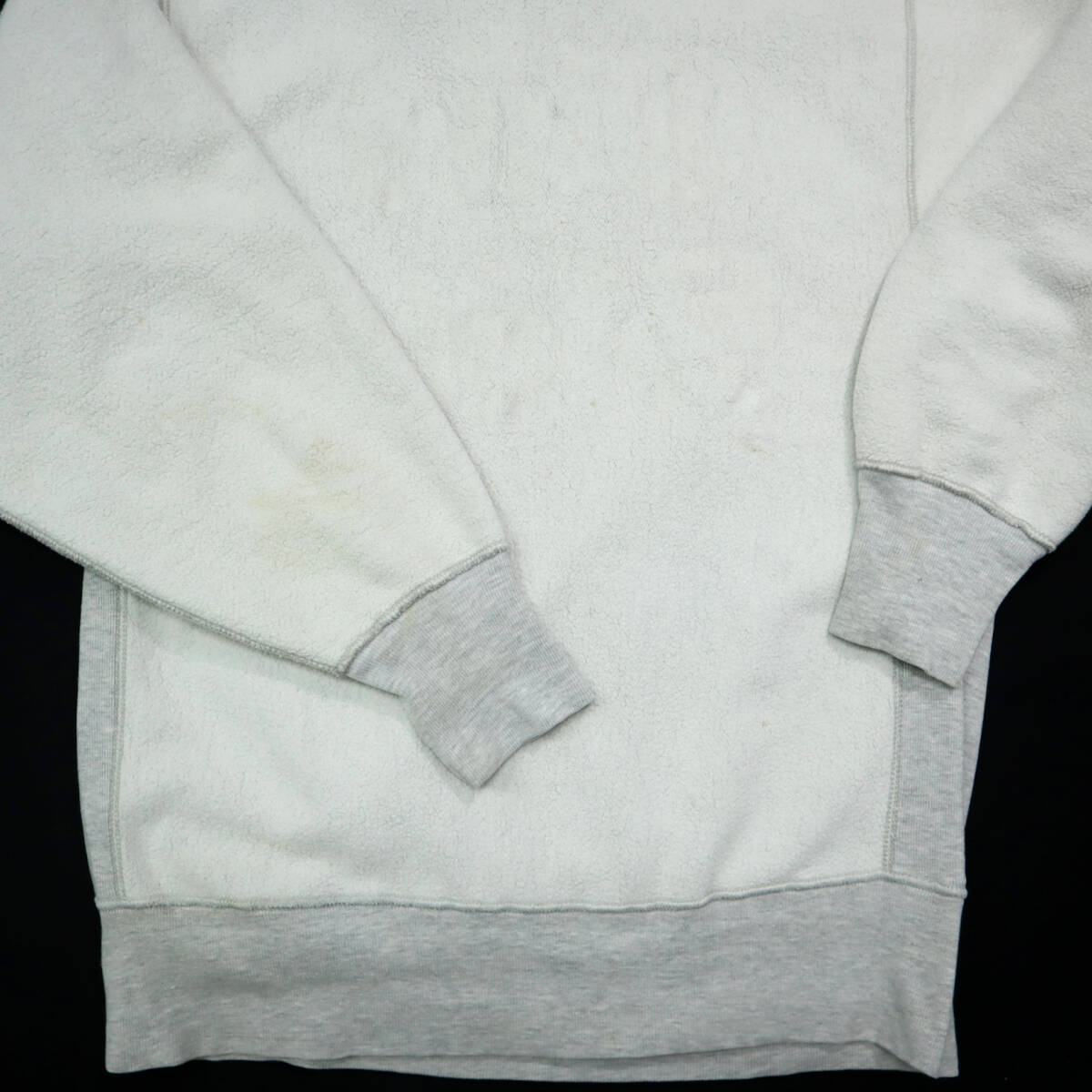 90s CHAMPION チャンピオン OHIO STATE オハイオ州 USA製 リバースウィーブ スウェット 2段プリント トレーナー 古着 ビンテージ XL グレー_画像8