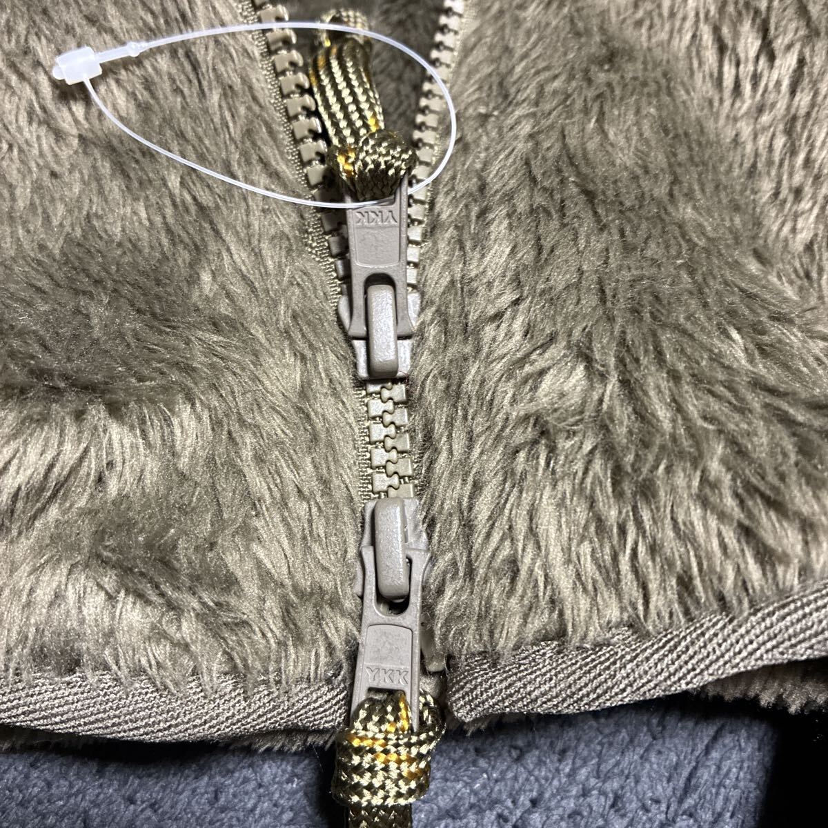 【極美品】MACKINTOSH LONDON MEN バルキーフリースジップアップブルゾン カーキ サイズ40 G1F16-623-72_画像3