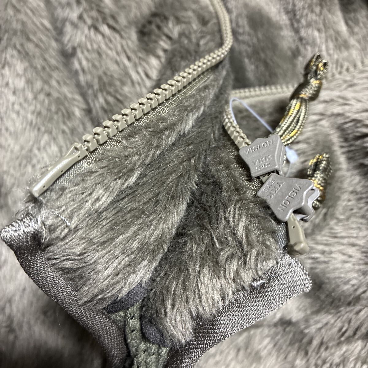 【極美品】MACKINTOSH LONDON MEN バルキーフリースジップアップブルゾン カーキ サイズ40 G1F16-623-72_画像8