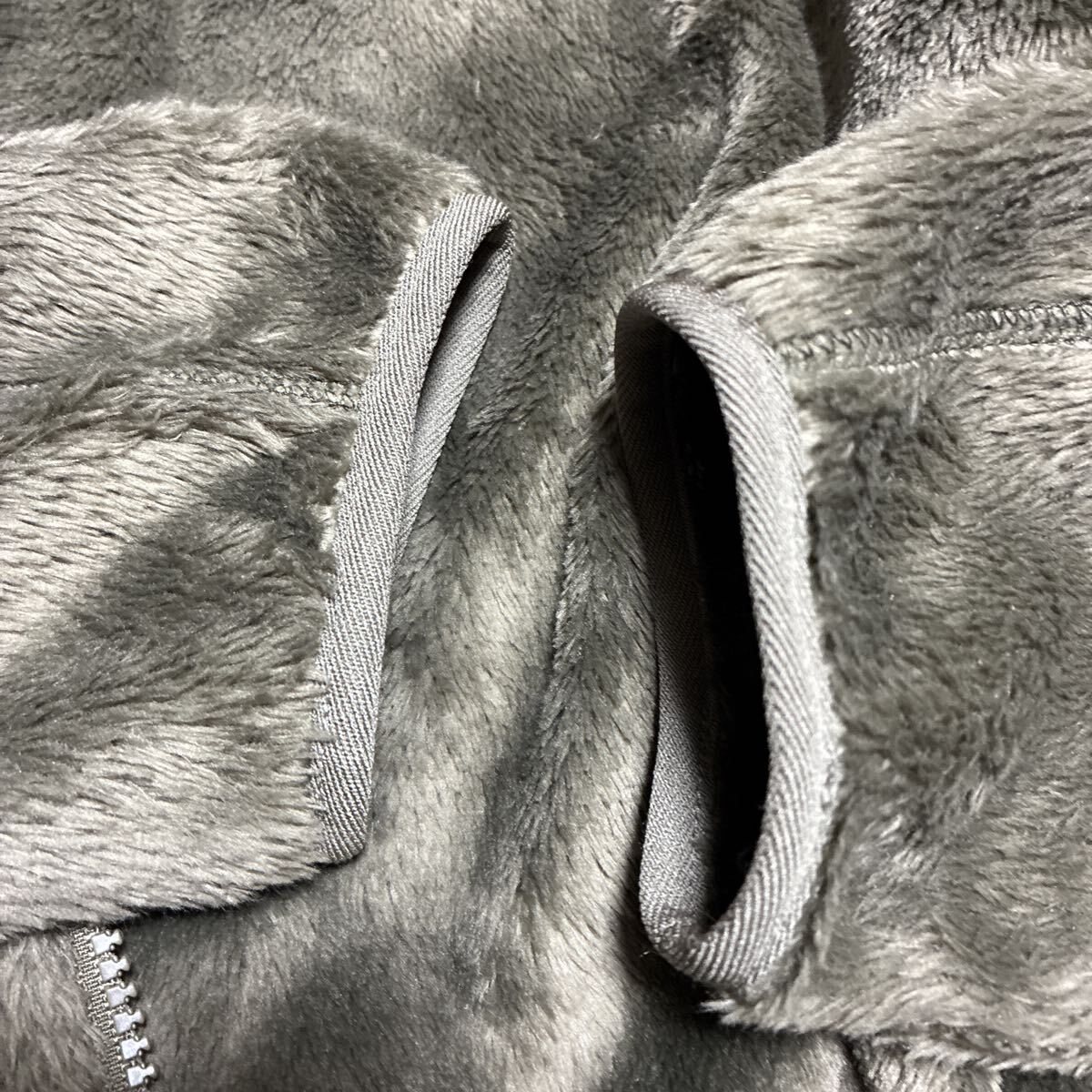 【極美品】MACKINTOSH LONDON MEN バルキーフリースジップアップブルゾン カーキ サイズ40 G1F16-623-72_画像9