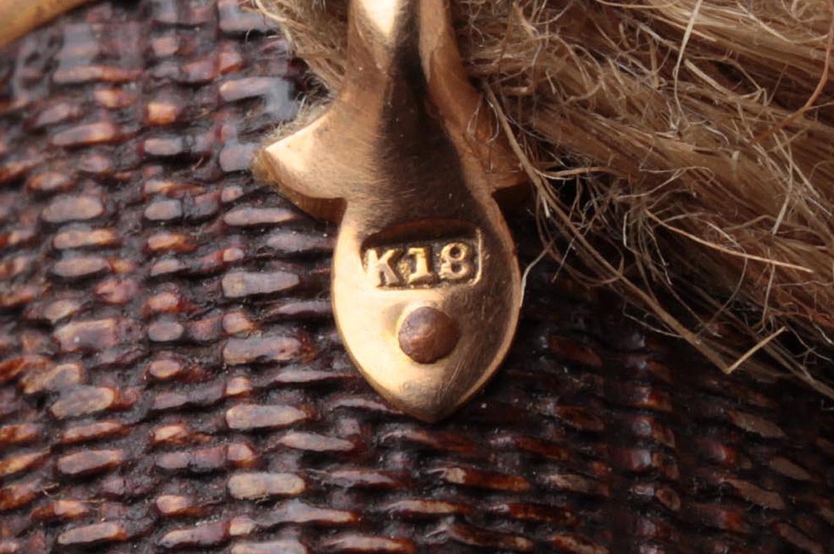 EN997 час цена . серебряный .. собака map передний металлические принадлежности Kiyoshi Akira . кожаный поясница разница . входить / золотой (K18). сеть плата кисеру тубус /.. шар .. старый дым . входить полный комплект * Meiji курение .