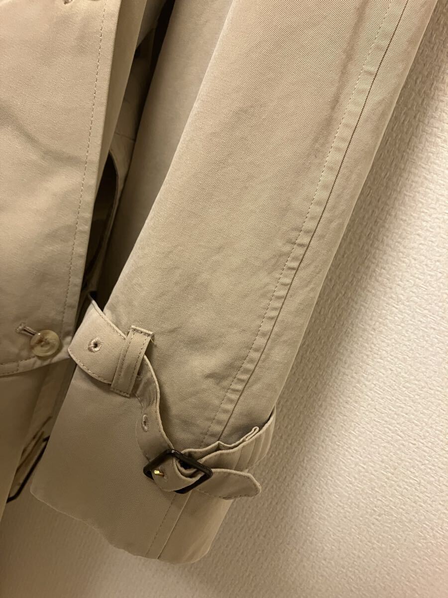 アクアスキュータム　トレンチコート　イギリス製　ベージュ_画像4