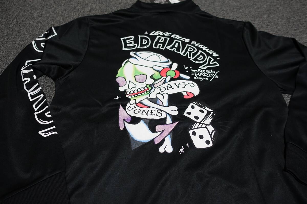★☆未使用品 エドハーディー ed hardy ジャージ 上下 メンズ セットアップ Lサイズ☆★_画像4