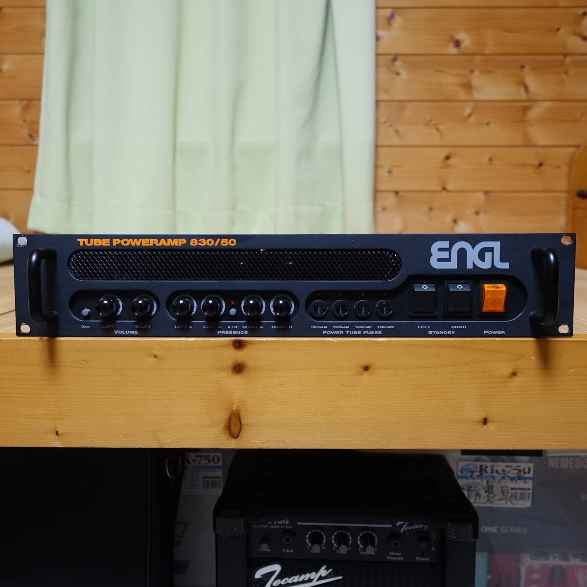 ENGL E830/50 50w стерео усилитель мощности ламповый усилитель электрогитара EL84