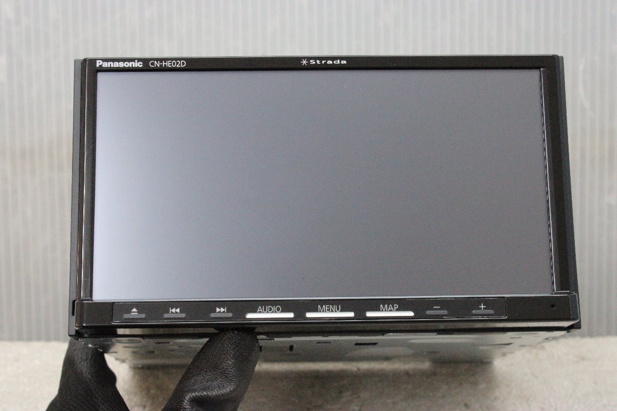 パナソニック 地デジ メモリー ナビ CN-HE02D 地図データ 2023年 Bluetooth対応　*％_画像2