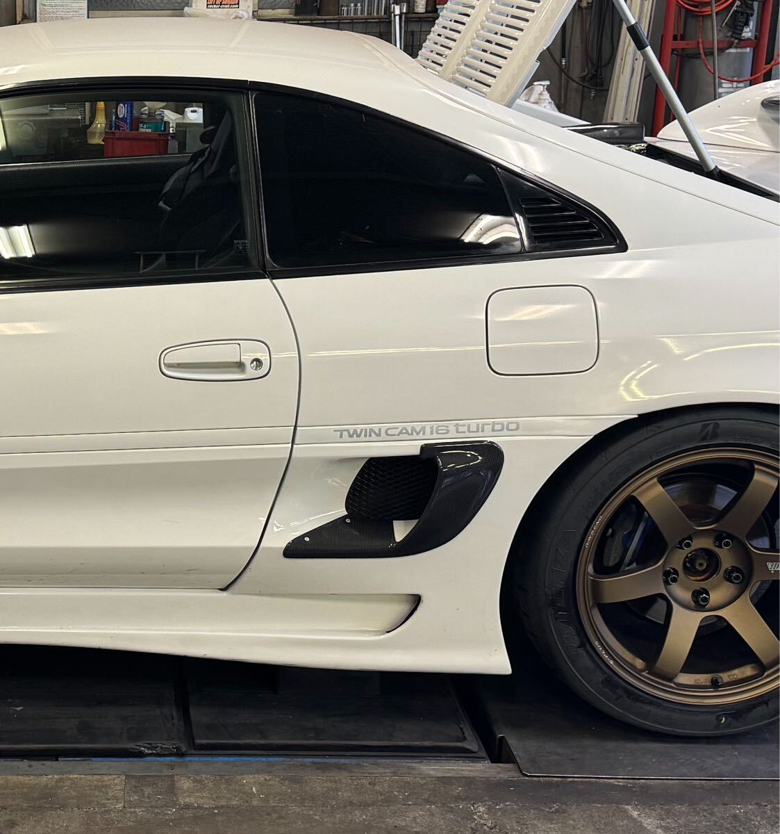 SW20 ボーダーレーシング サイドインレットカバー ※トムス サイドステップの方限定_画像1