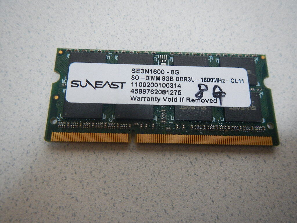 SunEast 【低電圧】 DDR3 SO-DIMM 8GB _画像1