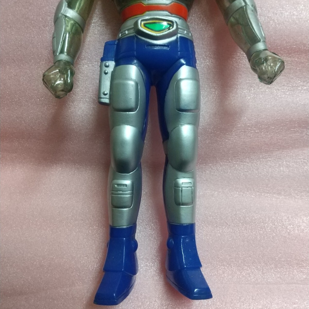 当時物 ソフビ★宇宙刑事シャイダー スパークシャイダー ポピー事業部★ギャバン シャリバン メタルヒーロー_画像5