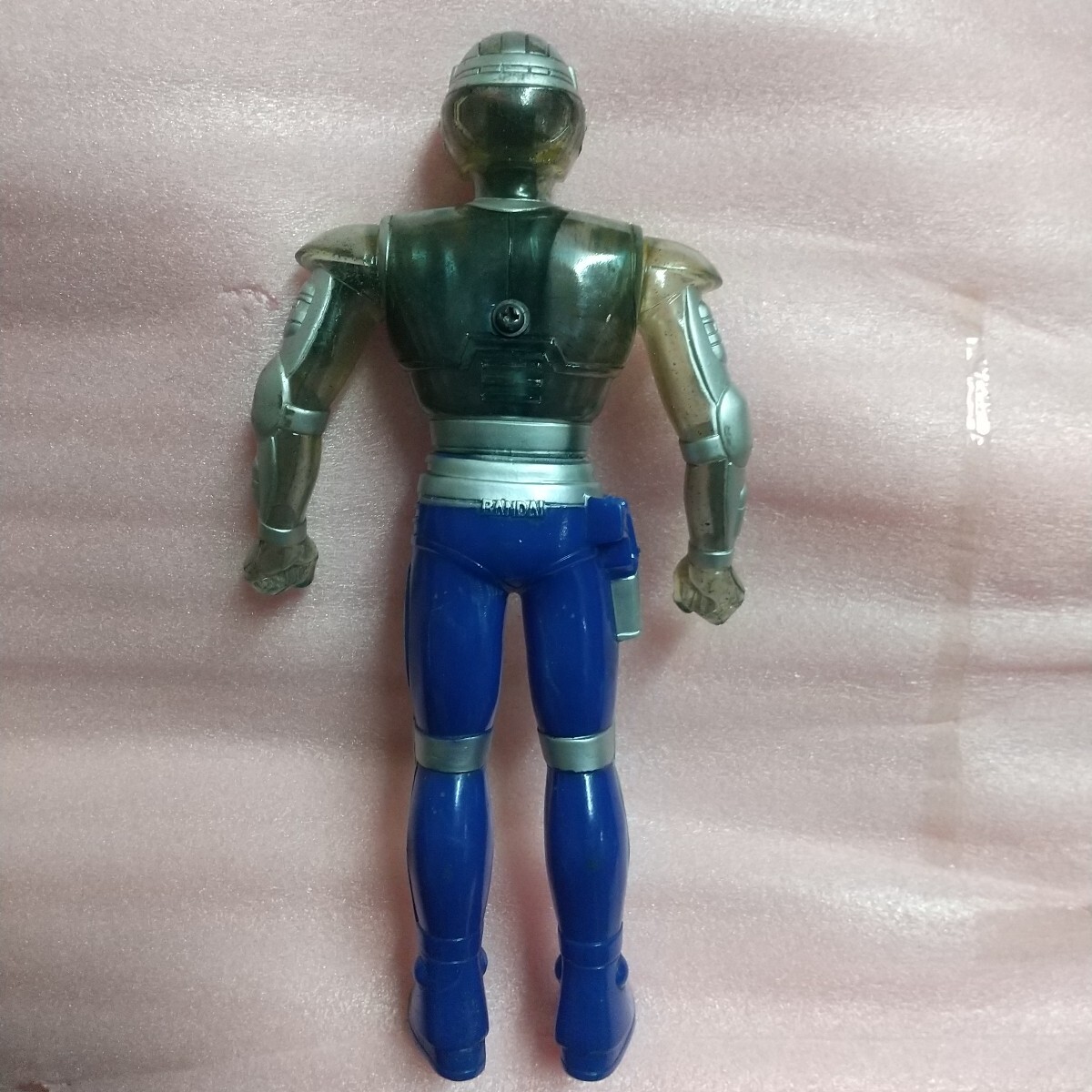 当時物 ソフビ★宇宙刑事シャイダー スパークシャイダー ポピー事業部★ギャバン シャリバン メタルヒーロー_画像6