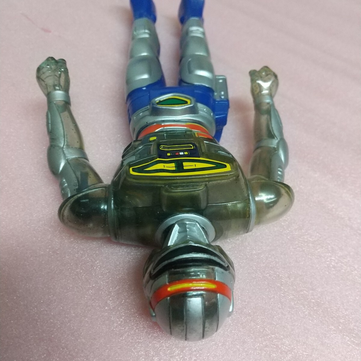 当時物 ソフビ★宇宙刑事シャイダー スパークシャイダー ポピー事業部★ギャバン シャリバン メタルヒーロー_画像8