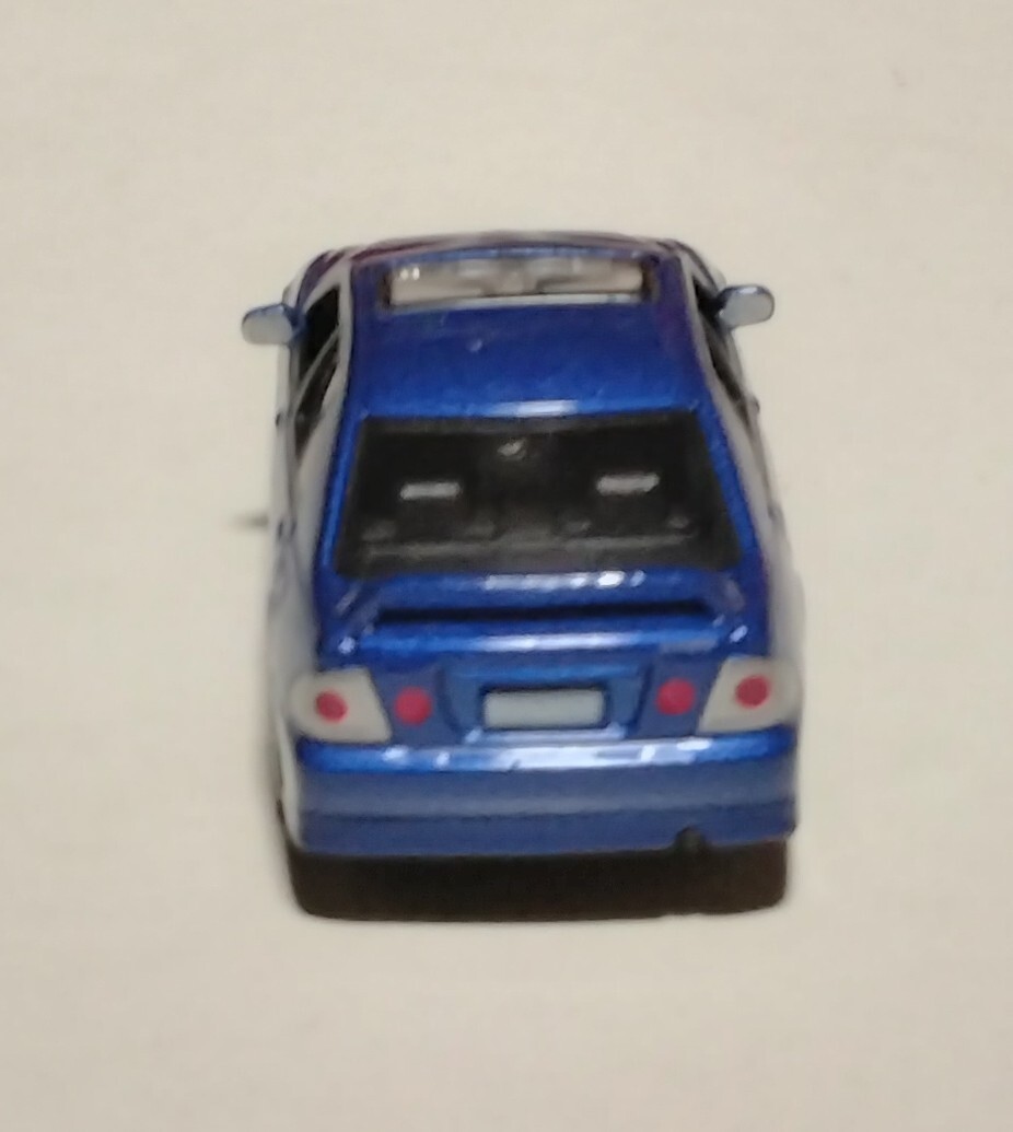 コナミ 国産車名鑑 トヨタ アルテッツァ 青_画像5